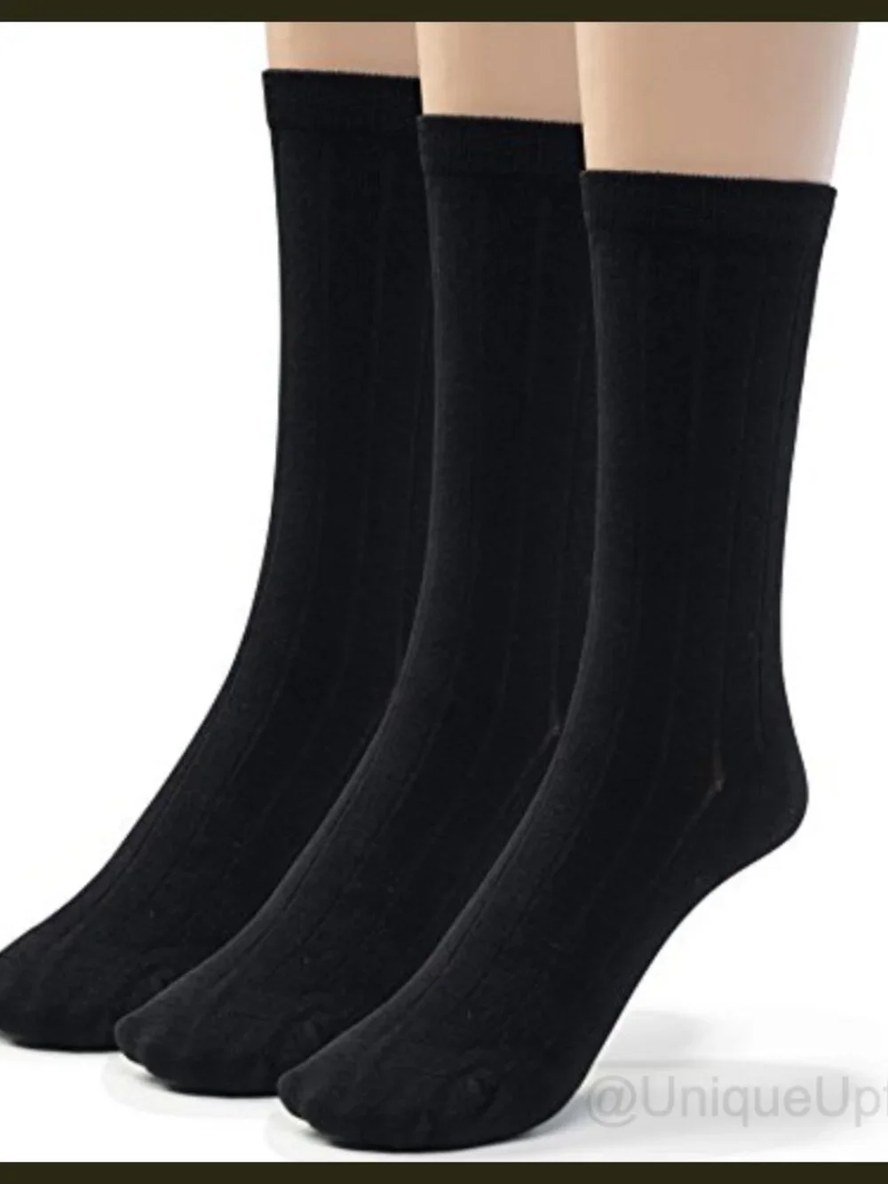 Seamless Crew Socks Viscose from Bamboo Boys Girls School Uniform